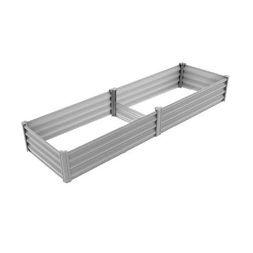 Modular T-Post Narrow Rectangle Raised Garden Bed 150 x 50 x 30cm